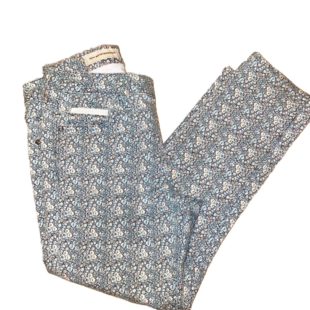 Anthropologie Pilcro And The Letterpress Floral Jeans Womens Size 30 PreOwned